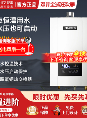 NORITZ/能率JSQ25-E3/13E3/16E3FEX恒温强排CO防护16升燃气热水器