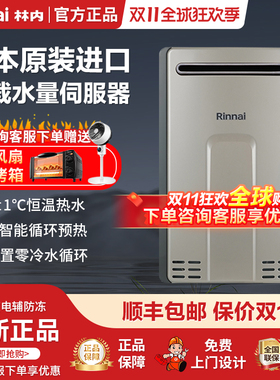 Rinnai/林内 REU-A1620WP(K)-CH室外防冻0冷水即热进口燃气热水器