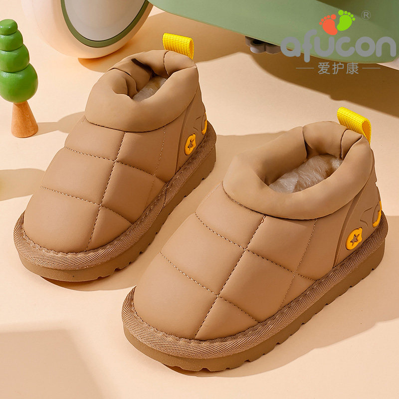 爱护康男女童秋冬户外舒适雪地靴