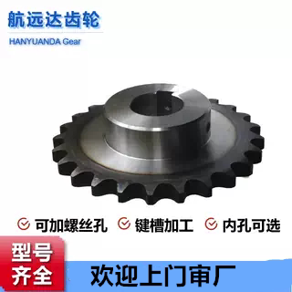 03C链轮非标定做25B单排双排35B08A08B10A12A16A不锈钢304链轮