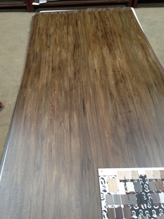 伊美家防火板6055NT老胡桃木耐火板木纹家具贴面装 修免漆胶合板