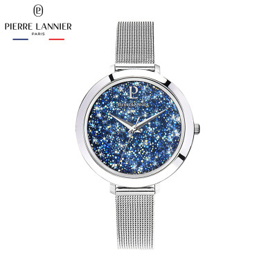 连尼亚手表法国进口满天星女表PierreLannier轻奢时尚女款石英表