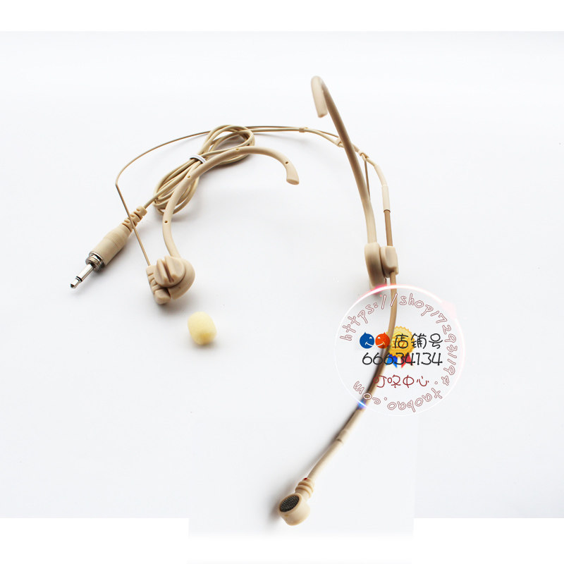 心型JTS单指向防啸叫舒尔咪宝舞台演出头戴麦克风耳挂式耳麦话筒