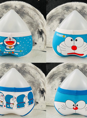 「LK」女士内裤纯棉内裤女可爱少女哆啦a梦卡通机器猫中腰三角裤