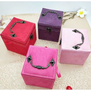 创意套装 百宝箱针线包针线盒 家用手缝线缝补收纳盒婚庆手提便携式