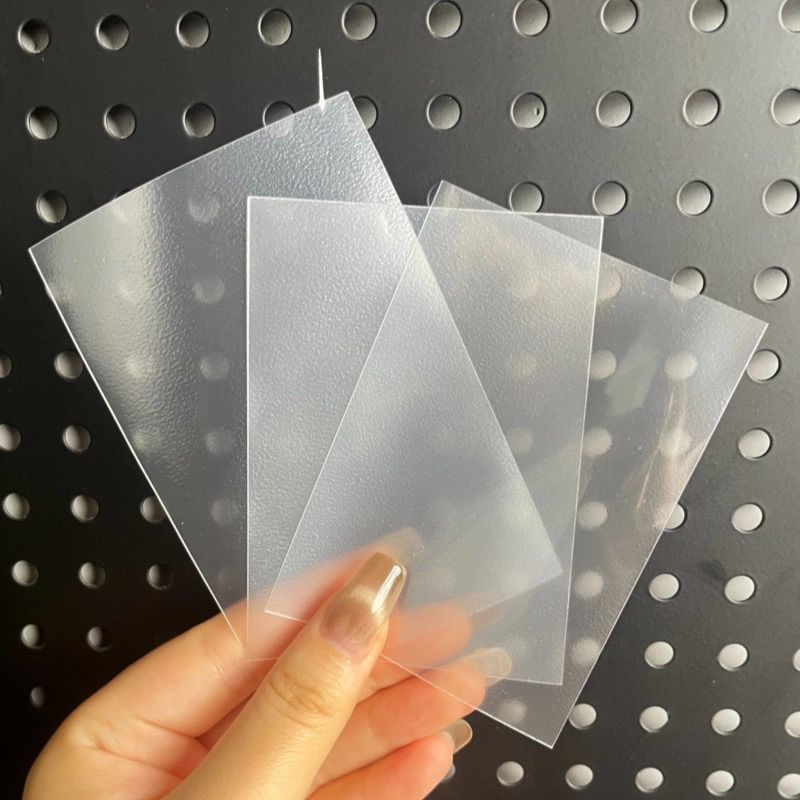 20丝高清透明磨砂宝可梦ptcg三国杀卡牌牌套65 90mm桌游配件卡套