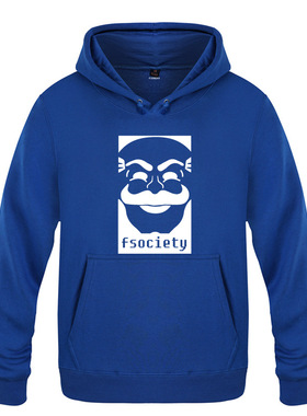 2018秋冬新款男式卫衣 Mr. Robot 黑客军团 美剧 Banksy Fsociety