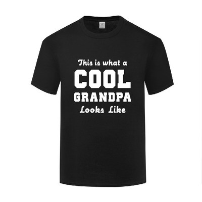 父亲节礼物T恤男宽松 This is What a Cool Grandpa Looks Like