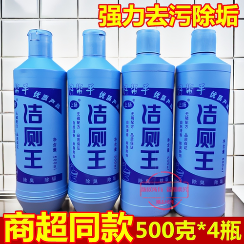 洁厕王卫生间马桶清洁剂便池除垢