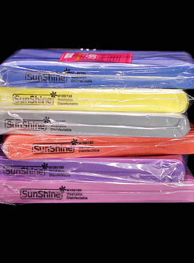 Sunshine海绵搓M100/180长圆菱形美甲工具修型挫条打磨修指甲包邮