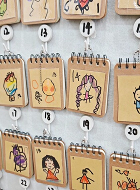 幼儿园倾听墙环创表征本阅读区互动留言墙语言区角区域记录本日记