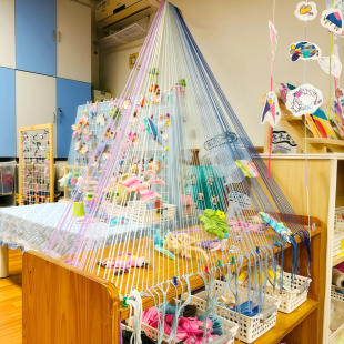 编织区吊饰幼儿园环创半成品材料班级隔断布置教室手工制作装 饰品