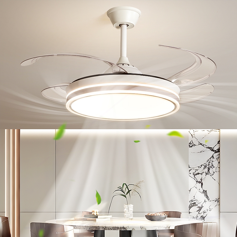 风扇灯餐厅吊扇风扇卧室电扇灯客