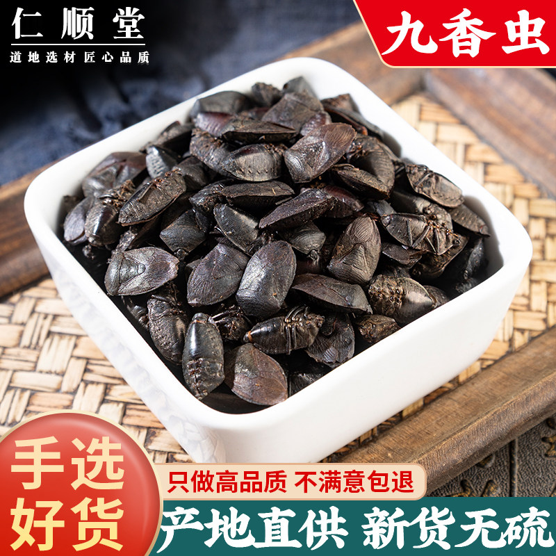九香虫中药材 野生九香虫 500g克包邮正品打屁虫屁巴虫臭壳子虫