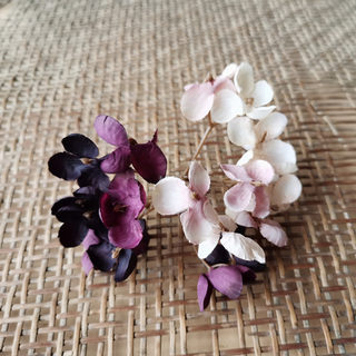 花海大世界diy手工仿真花绢花森系清新汉服头饰配件 复古可爱绣球