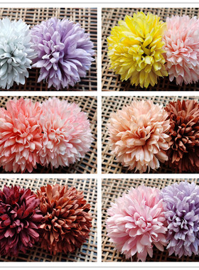 花海大世界韩式球菊花朵diy