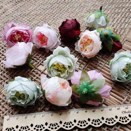 花海大世界仿真花绢花头饰花艺