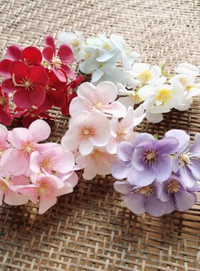 花海大世界diy手工头饰绣球绢花