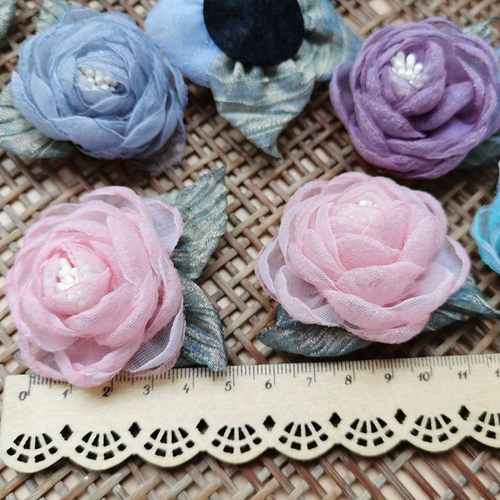 花海大世界diy手工素材ins风复古文艺辅料 汉服头饰配件 泡泡沙花 - 封面