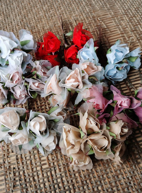 花海大世家仿真花玫瑰花绢花迷你