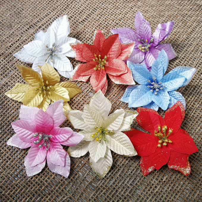 花海大世界仿真花圣诞节节日气氛