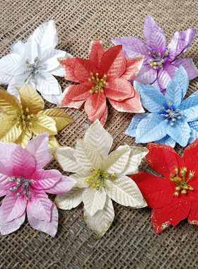 花海大世界仿真花圣诞节节日气氛