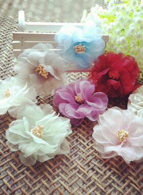 花海大世界沙花仿真花芙蓉花绢花