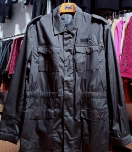 周织男装春秋休闲夹克内里抽绳可收腰断码特价清185