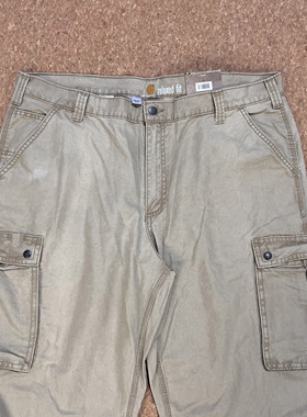 大码特价Carhartt Relaxed Fit四袋卡哈特主线工装裤直筒宽松水洗
