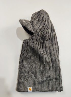 Carhartt卡哈特围巾一体骑行帽土匪帽针织帽毛线帽冬季线帽冷帽
