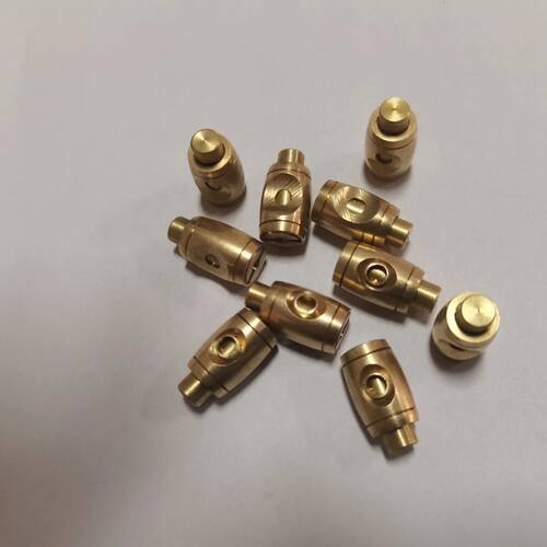 小号长号抱号按压式一体放水阀键黄铜零件按压式一体专业精品