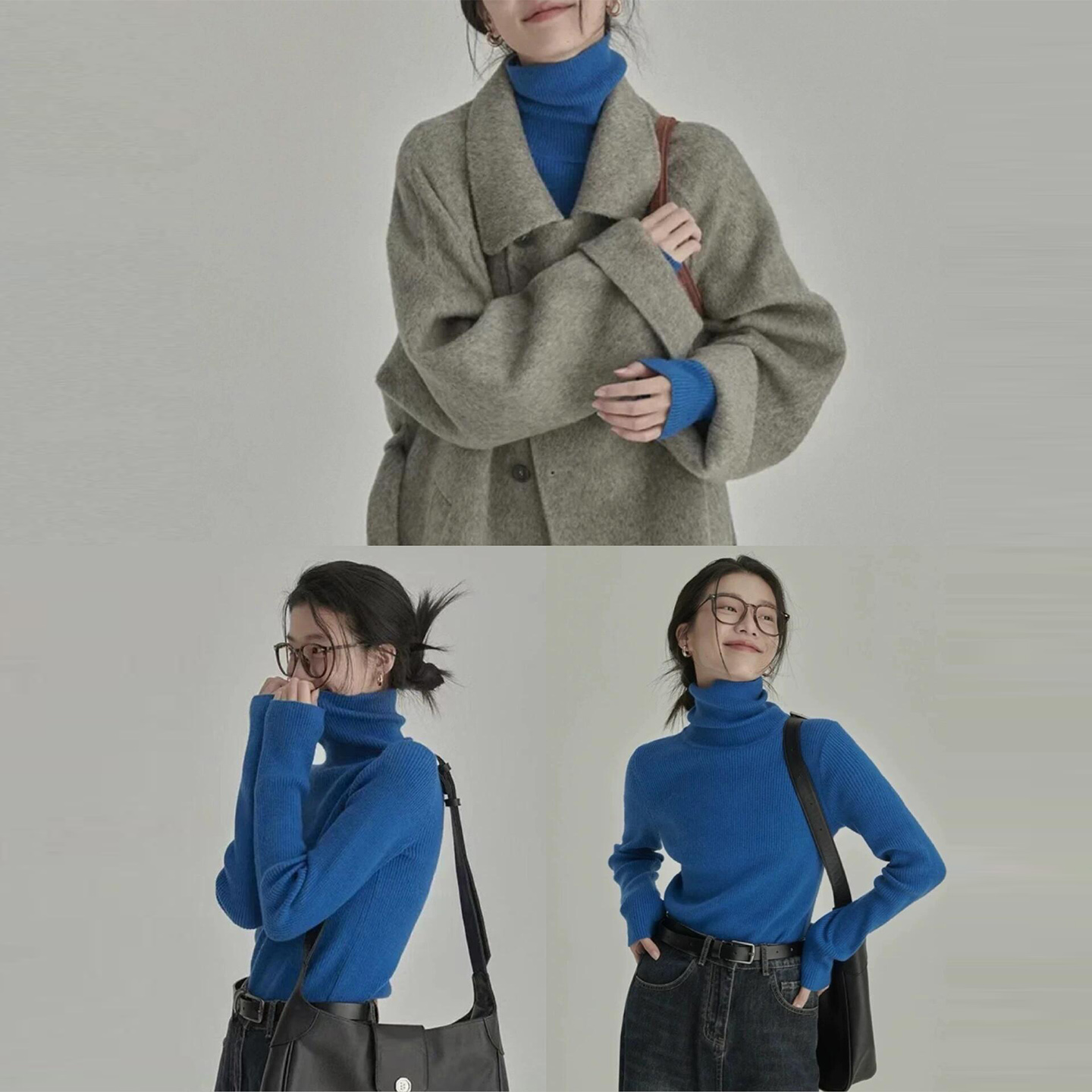 高领打底衣女内搭高级感针织衫2025年秋冬新款巨好看的上衣不撞款