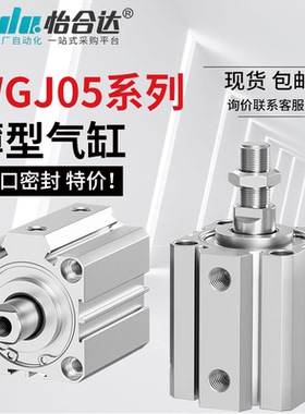 薄型气缸WGJ05/06/16/17-12/16/20/25/32-5-10-15-20-N-Y-2