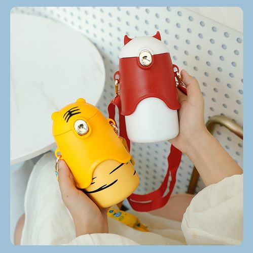 儿童迷你保温杯316不锈钢带挂绳