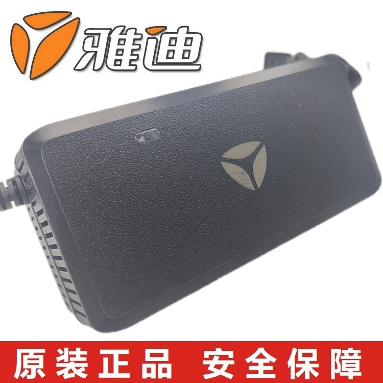 雅迪锂电车原装充电器48V54.6V2A 8A10A12A15A卡侬头DC专用方头