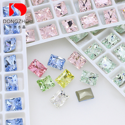 东洲水晶美甲钻冰花切直角冰糖