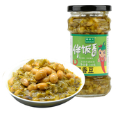香波儿青椒香豆260g 1瓶拌饭拌面酱下饭菜剁椒香辣下饭豆豉酱蘸酱