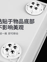 Non-perforation-free adhesive universal ball pulley, silent movable load-bearing casters, small pulleys, household hardware accessories thumbnail 5