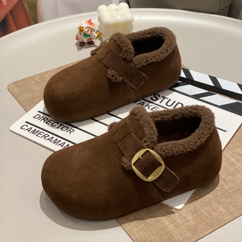 2025年新款增高厚底穆勒鞋