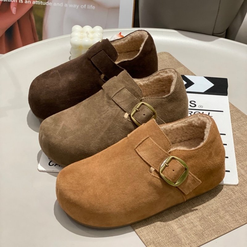 勃肯鞋女2025年新款平底外穿时尚懒人舒适轻便休闲厚底穆勒鞋单鞋,女鞋,时尚休闲鞋,淘宝优惠券,粉丝福利购,淘宝优惠卷