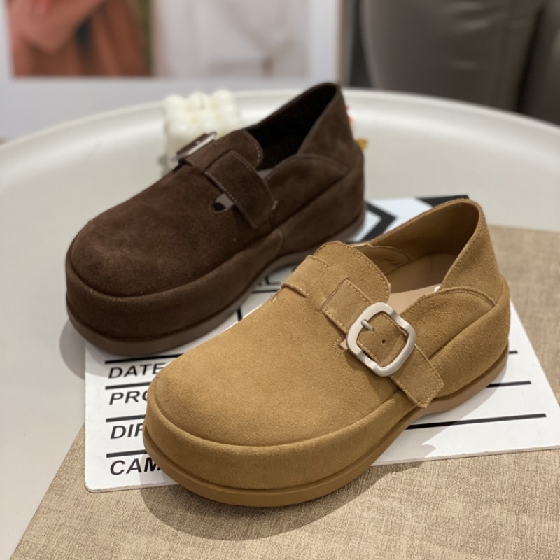 2025年新款增高圆头时尚休闲鞋