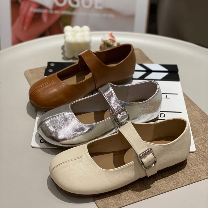 法式复古风玛丽珍鞋女2026平底交叉带一字带浅口百搭芭蕾舞鞋单鞋,女鞋,时尚休闲鞋,淘宝优惠券,粉丝福利购,淘宝优惠卷
