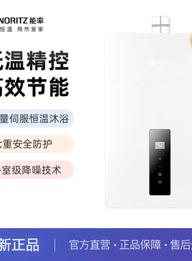 NORITZ/能率GQ-13EWX1AFEX燃气热水器恒温伺服器强排家用16/13升