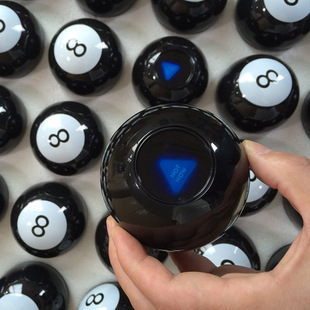 老友记周边magic ball黑8球玩具主意决策聚会互动骰子魔术道具