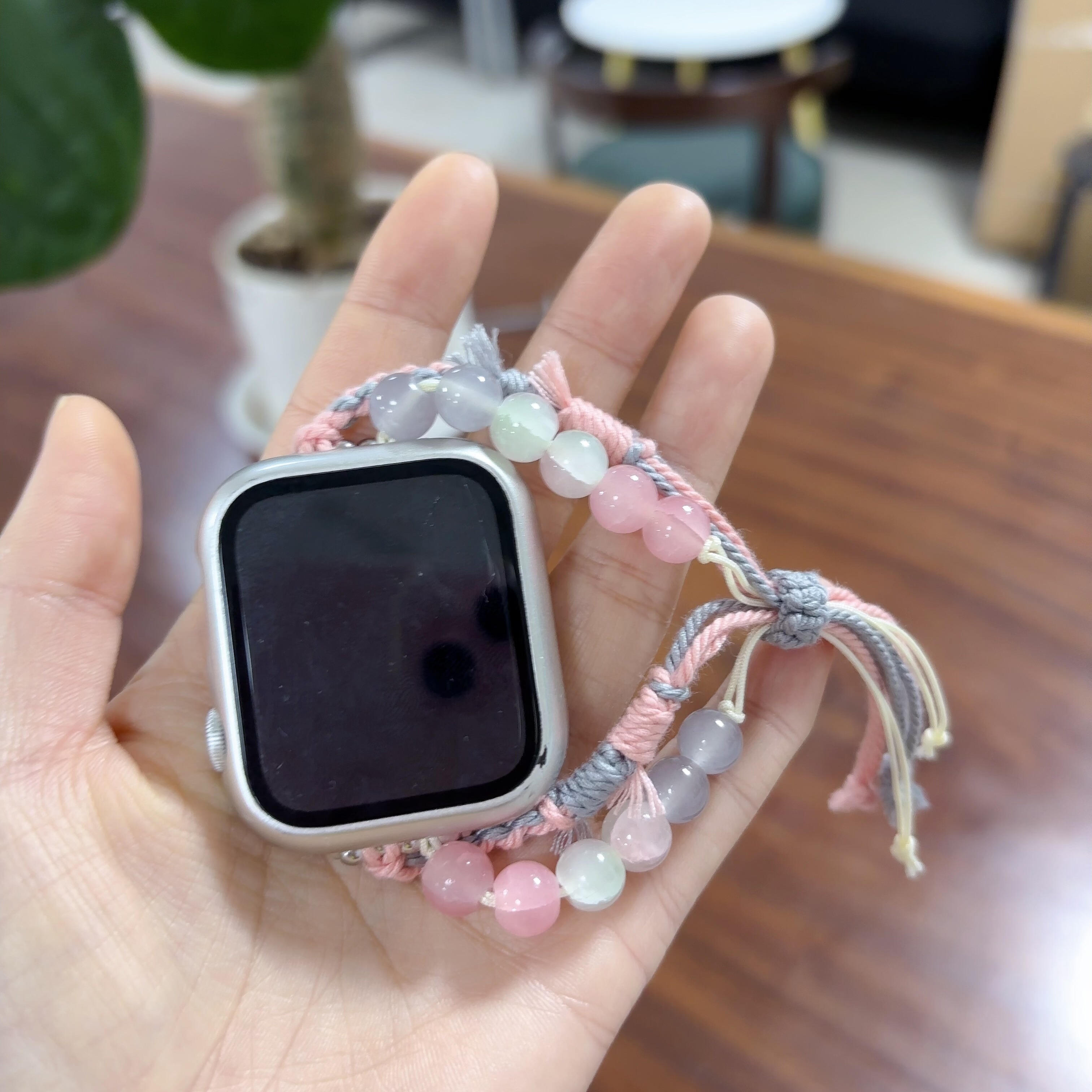 适用苹果小米华为红米编织表带