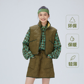 上衣套装 TRIP&CO女秋冬保暖棉马夹甲时尚 双面穿短袖