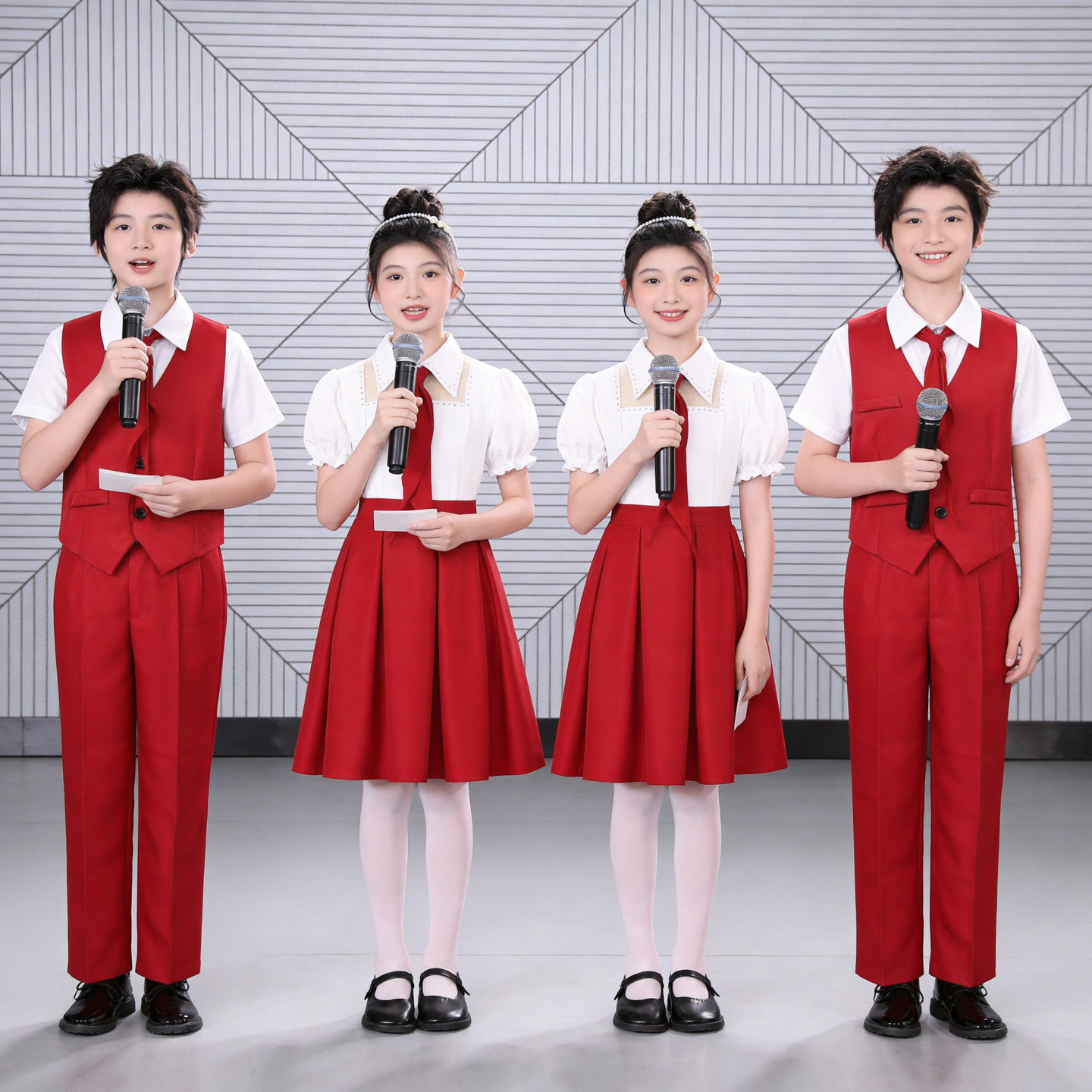 十一儿童演出服中小学生合唱服
