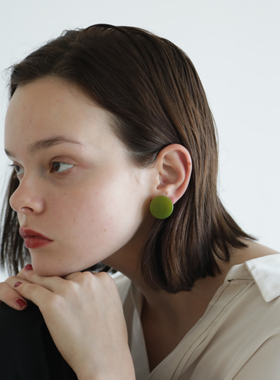niceto Lambency | 青苔 复古绿 耳环耳夹