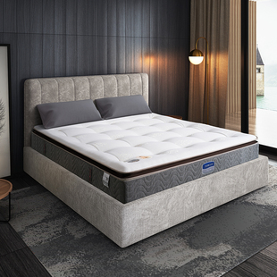 美国蕾丝乳胶床垫1.8m 五段式席梦思酒店床垫1.5m 拉斯维加斯