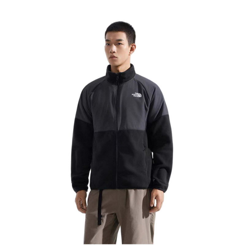 北面抓绒衣保暖外套男8FHY立领